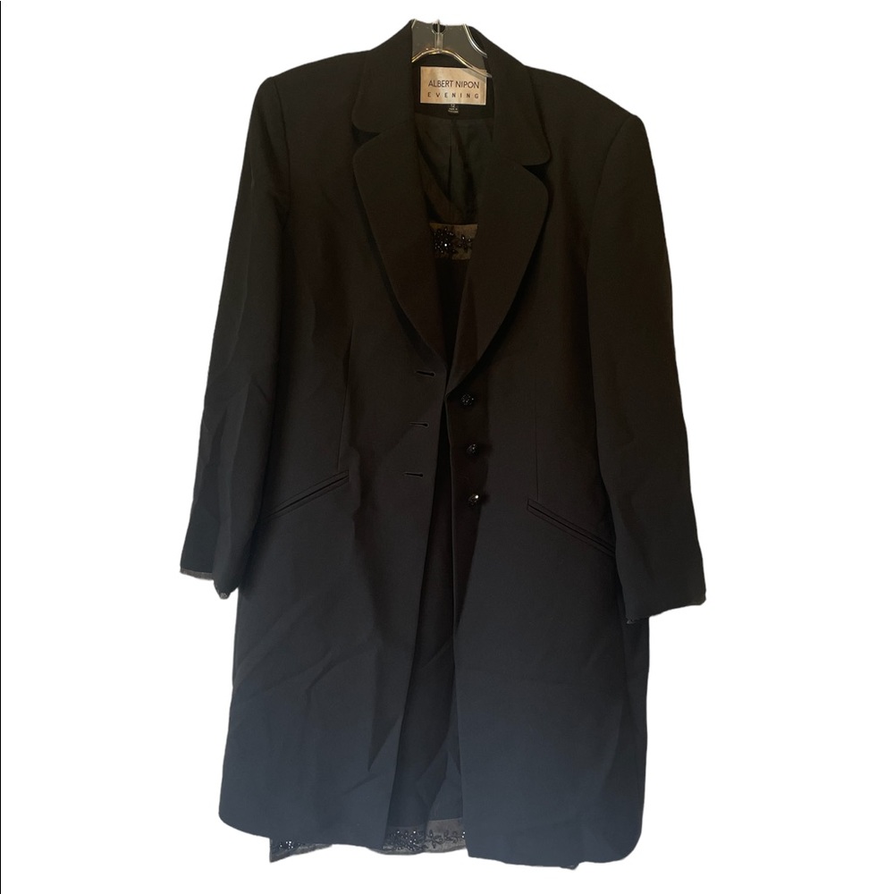 Albert Nipon Evening Black Size 12 - image 1
